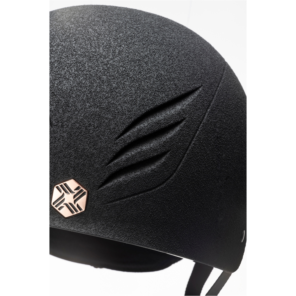 2025 Charles Owen Phoenix Helmet PHXBBRG - Black Rose Gold